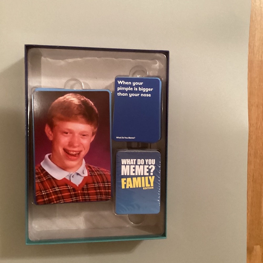 What Do You Meme? Family edition game